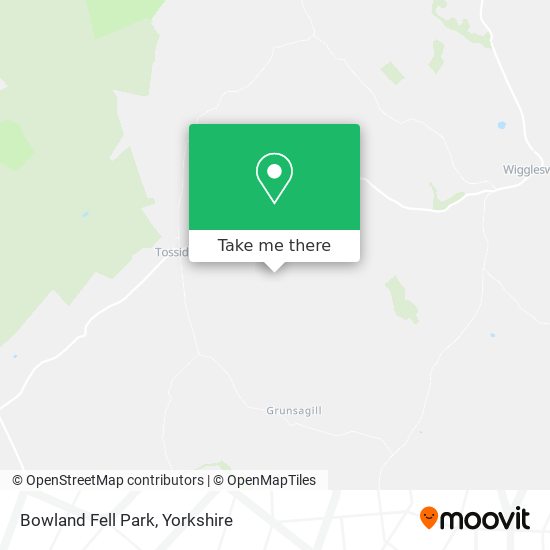 Bowland Fell Park map