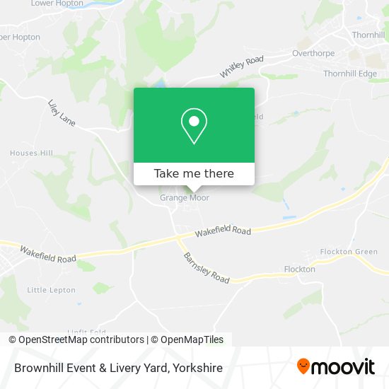 Brownhill Event & Livery Yard map