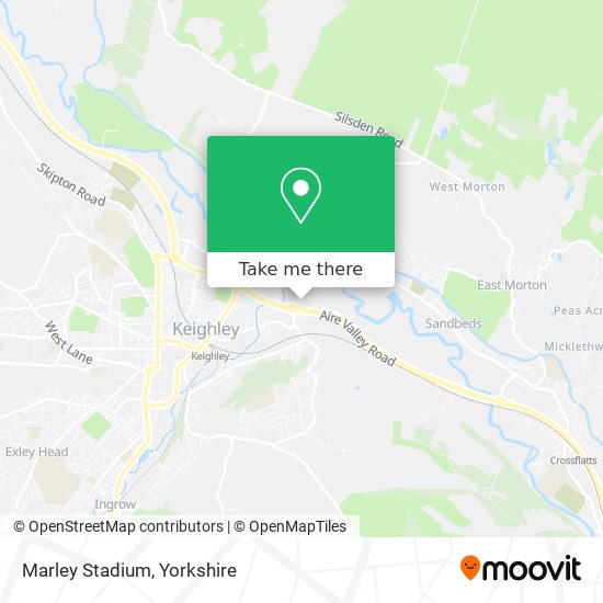 Marley Stadium map