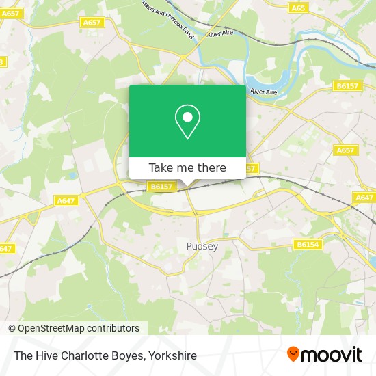 The Hive Charlotte Boyes map