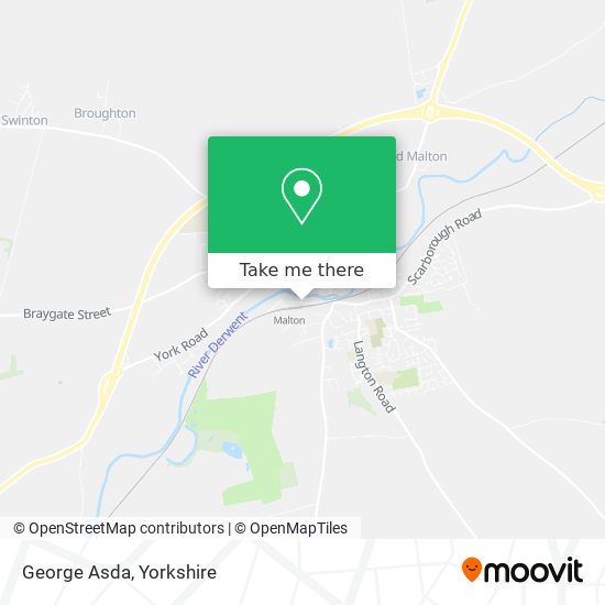 George Asda map