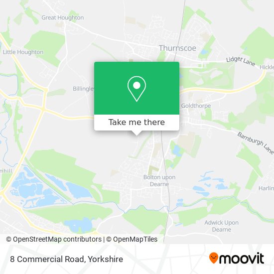 8 Commercial Road map