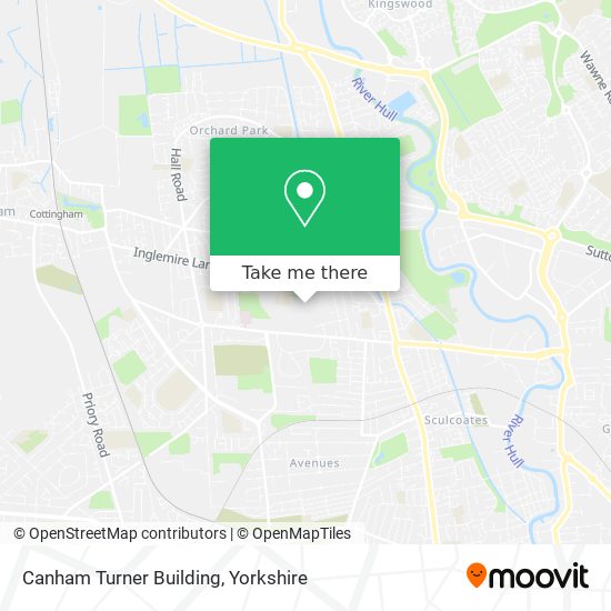 Canham Turner Building map