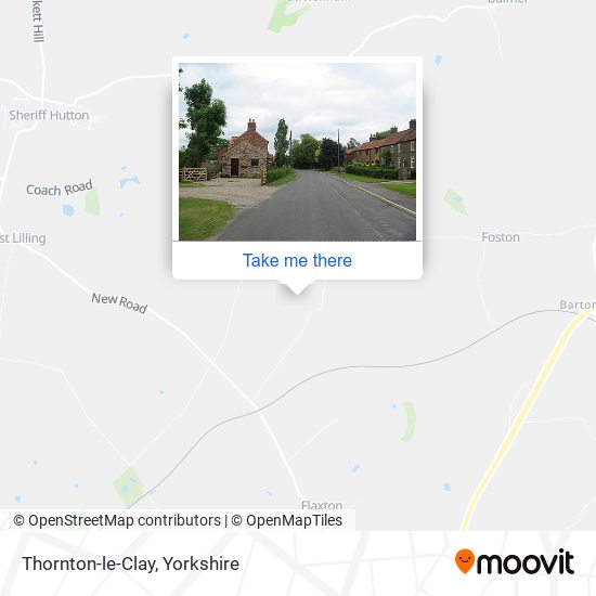 Thornton-le-Clay map