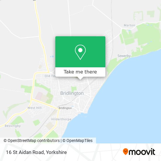 16 St Aidan Road map