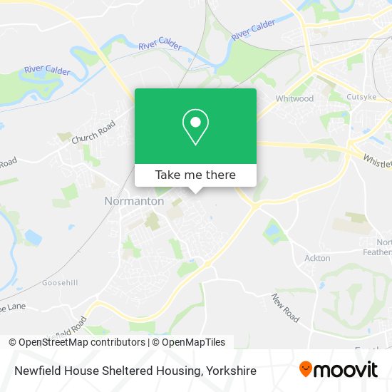 Newfield House Sheltered Housing map