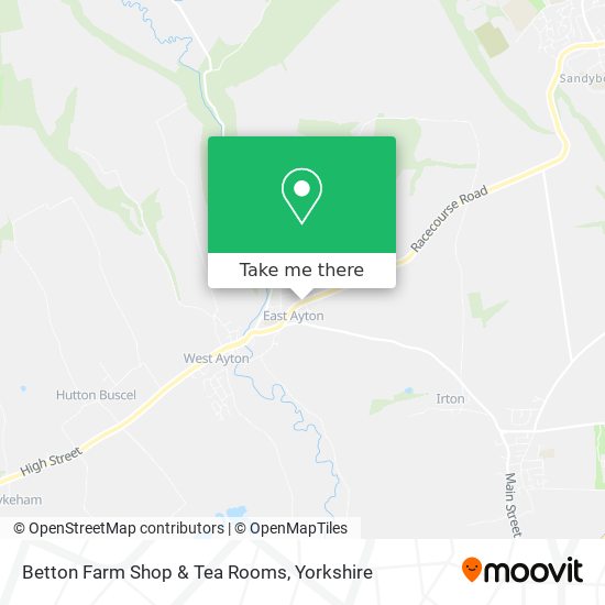 Betton Farm Shop & Tea Rooms map
