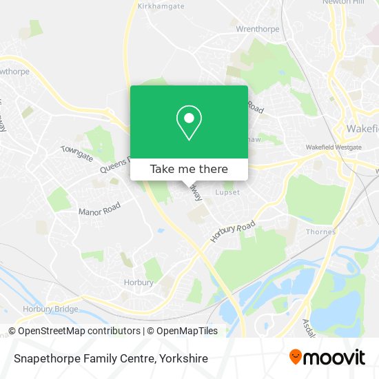 Snapethorpe Family Centre map