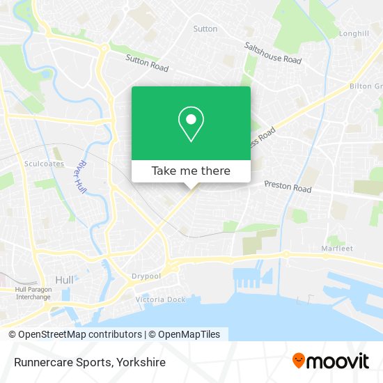 Runnercare Sports map