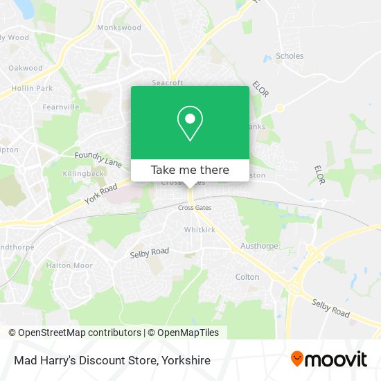 Mad Harry's Discount Store map