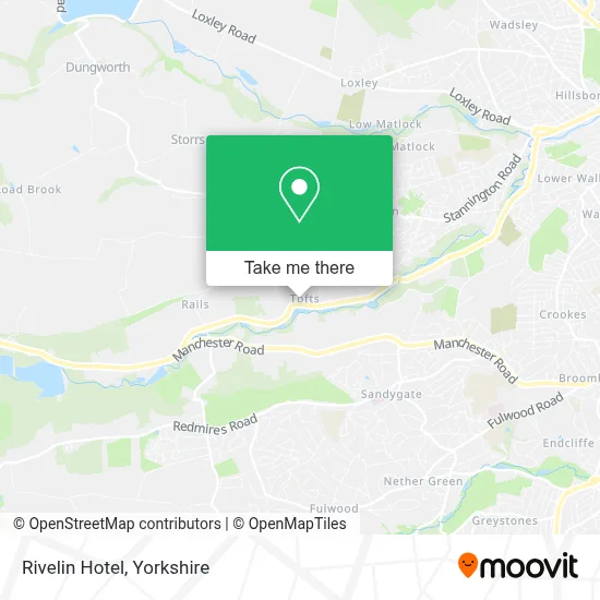 Rivelin Hotel map