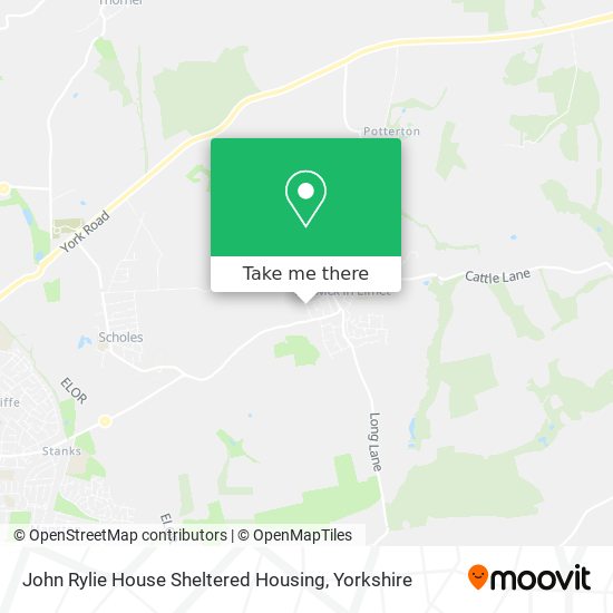 John Rylie House Sheltered Housing map