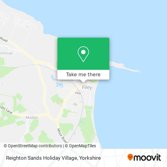 Reighton Sands Holiday Village map