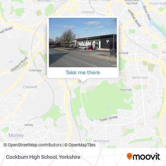 Cockburn High School map