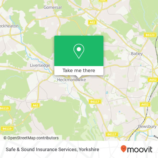 Safe & Sound Insurance Services map