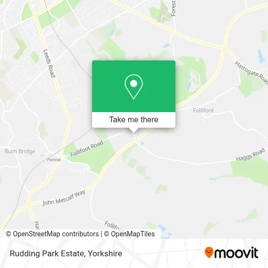 Rudding Park Estate map