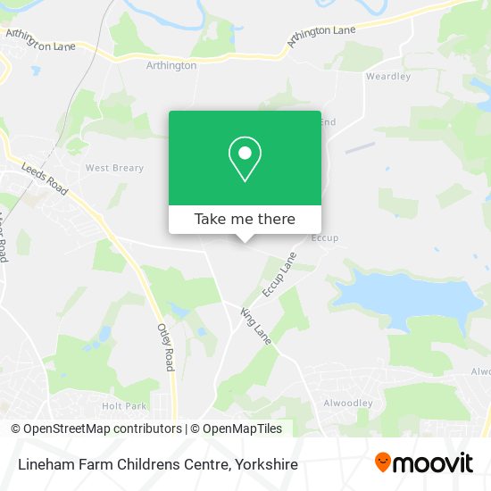 Lineham Farm Childrens Centre map