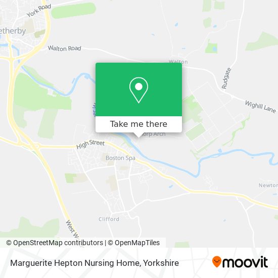 Marguerite Hepton Nursing Home map