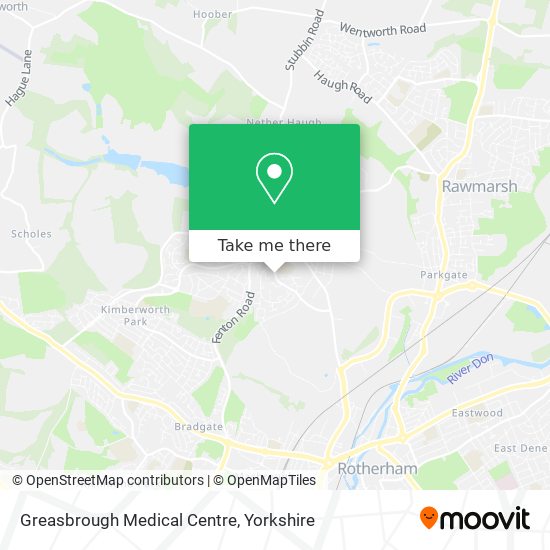 Greasbrough Medical Centre map
