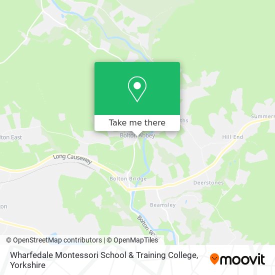 Wharfedale Montessori School & Training College map