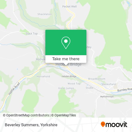 Beverley Summers map