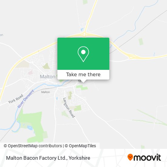 Malton Bacon Factory Ltd. map