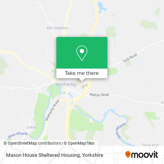 Mason House Sheltered Housing map