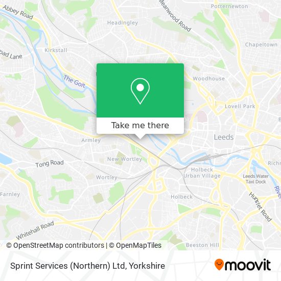 Sprint Services (Northern) Ltd map