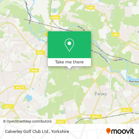Calverley Golf Club Ltd. map