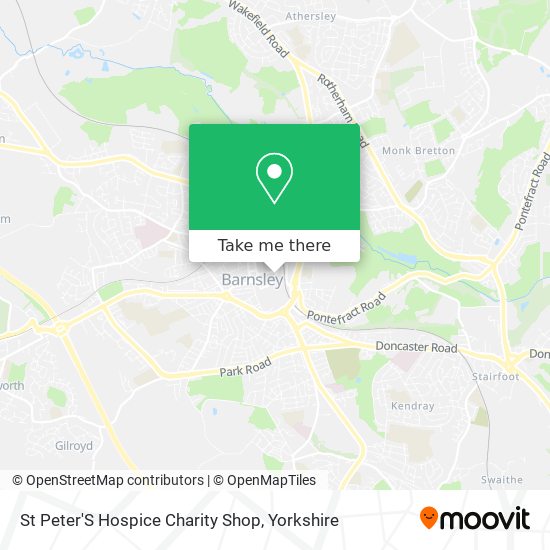 St Peter'S Hospice Charity Shop map