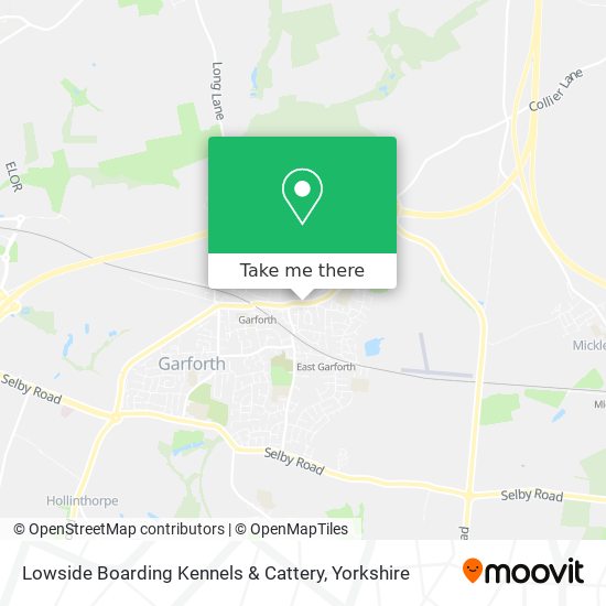 Lowside Boarding Kennels & Cattery map