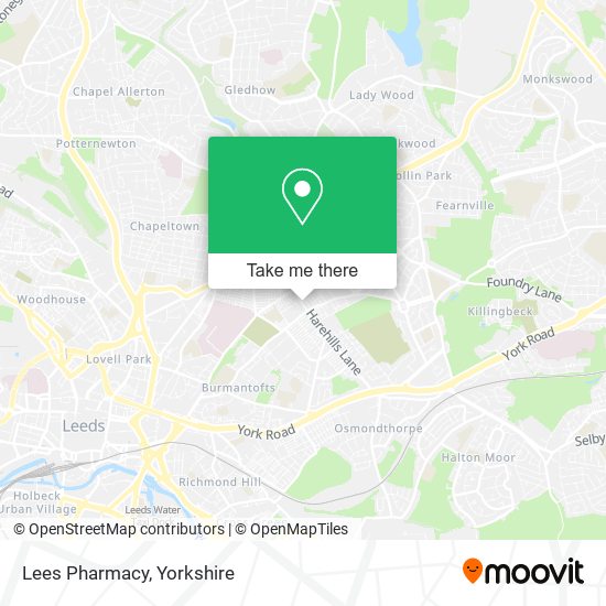 Lees Pharmacy map