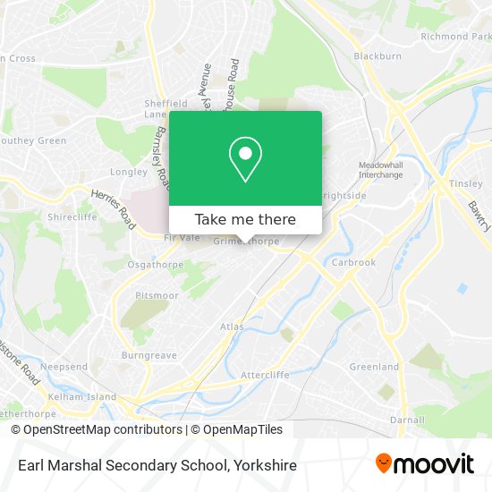 Earl Marshal Secondary School map