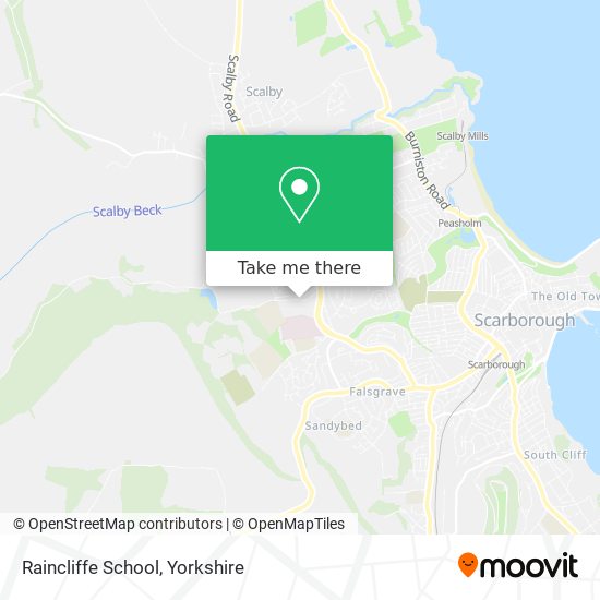 Raincliffe School map