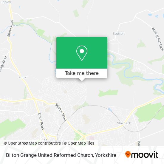 Bilton Grange United Reformed Church map