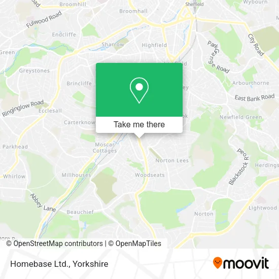 Homebase Ltd. map
