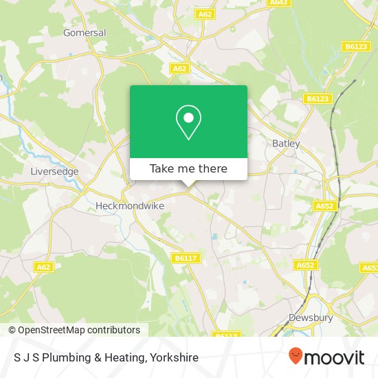 S J S Plumbing & Heating map