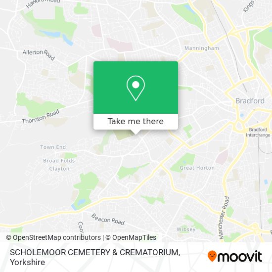 SCHOLEMOOR CEMETERY & CREMATORIUM map