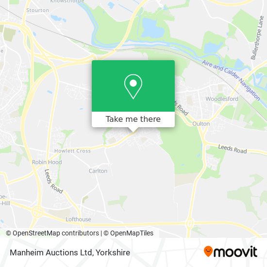 Manheim Auctions Ltd map