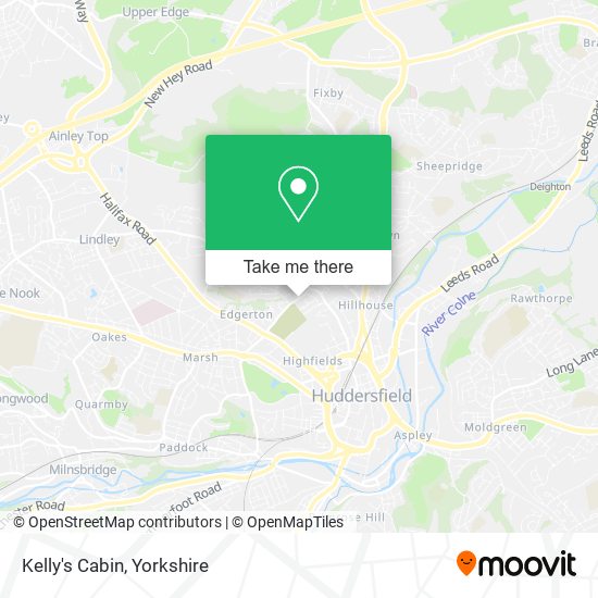 Kelly's Cabin map
