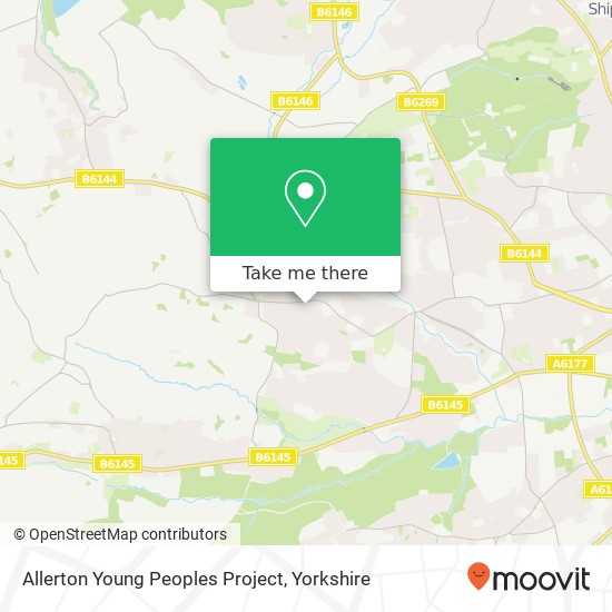 Allerton Young Peoples Project map