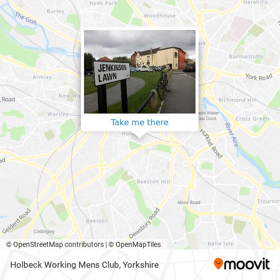 Holbeck Working Mens Club map