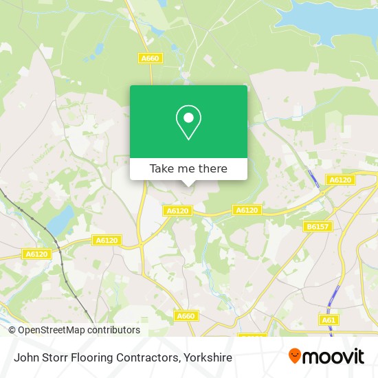 John Storr Flooring Contractors map