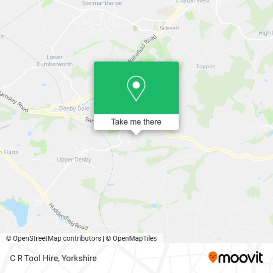 C R Tool Hire map