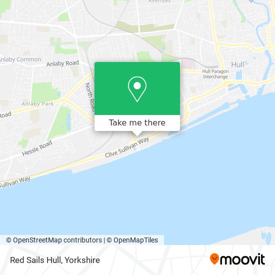 Red Sails Hull map
