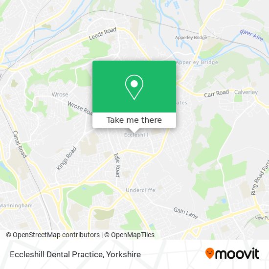 Eccleshill Dental Practice map