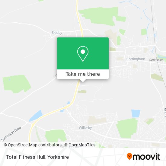 Total Fitness Hull map