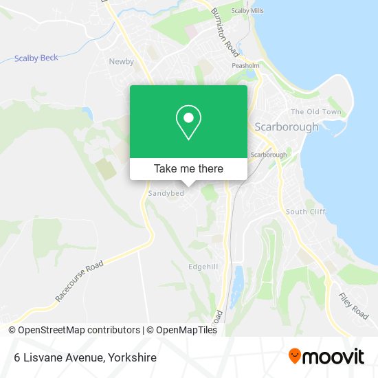 6 Lisvane Avenue map