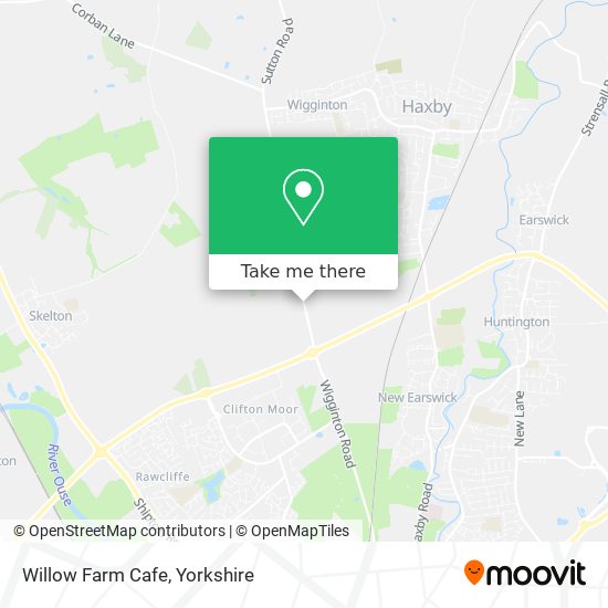 Willow Farm Cafe map