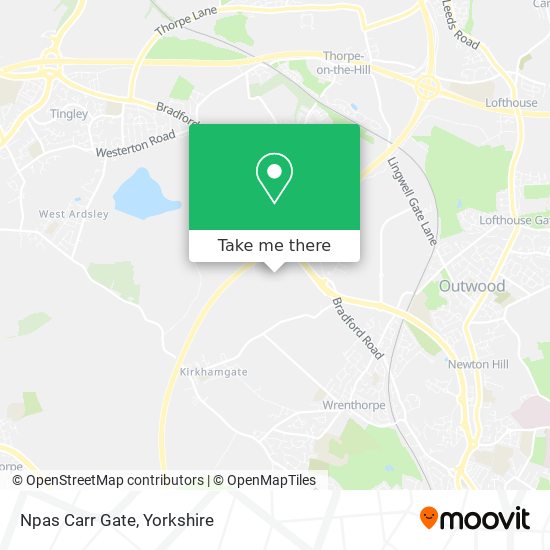 Npas Carr Gate map